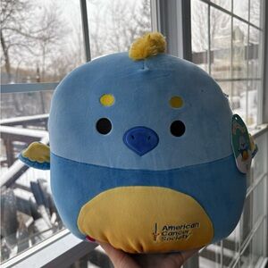 Stephamos the cancer society blue phoenix squishmallow NWT 12in